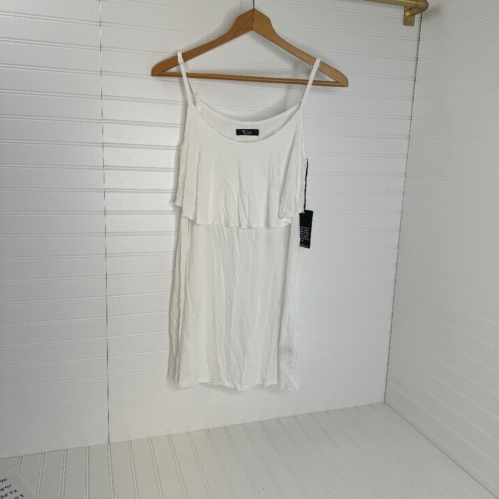 NEW Michael Lauren XS White Dress